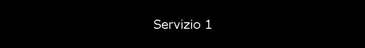Servizio 1